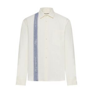 J.W.Anderson Men Long-Sleeved Linen Shirt